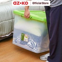 Stora Kotak Penyimpanan Dengan Roda Container Box Kotak Serbaguna Wadah Simpan Storage Box Dengan Handle Boks Organizer