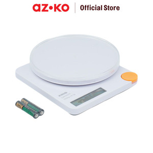AZKO Kris 5 kg Timbangan Dapur Digital Ks201 Kitchen Scale Alat Pengukur Berat Bahan Makanan Serbaguna Perlengkapan Dapur Peralatan Masak