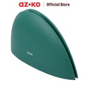 AZKO Kris Set 6 Pcs Pisau Dapur Dengan Block Penyimpanan - Hijau Knife Block Set Multifunctional Cooking Knife Alat Pemotong Serbaguna Piso Tajam Kitchen Tools Peralatan Masak