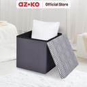 AZKO Stora Bangku Ottoman Lipat Mzc Tempat Duduk Serbaguna Bangku Multifungsi Ottoman With Storage Furniture Hunian Minimalis