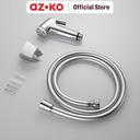 AZKO Fosa Set Toilet Shower Toilet Hose Semprotan Selang Air Kloset Aksesoris Kamar Mandi Selang Wc
