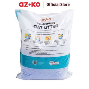 AZKO Cavea Pasir Kucing Silica Gel Cat Litter Sand Perawatan Hewan Peliharaan Kebutuhan Anabul