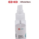 AZKO Ataru 50 ml Botol Cairan Spray Petg Travel Bottle Wadah Hand Sanitizer Parfum Spray Serbaguna Perlengkapan Traveling