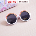 AZKO Ataru Kacamata Anak Dengan Case Rainbow 2 Kacamata Hitam Kids Kid Sunnies Eyewear Aksesoris Fashion Anak Anak
