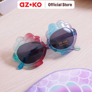 AZKO Ataru Kacamata Anak Dengan Pouch Rainbow Kacamata Hitam Kids Kid Sunnies Eyewear Aksesoris Fashion Anak Anak