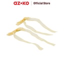 AZKO Ataru Set 2 Pcs Jepit Rambut Anak Long Ribbon - Kuning Kids Hair Clip Aksesoris Jepitan Anak Cewek Penjepit Hiasan Rambut Anak Aksesori Kepala