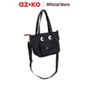 AZKO Ataru Tas Selempang Nylon Eyes - Hitam Sling Bag Stylish Tas Crossbody Cewek Woman Mini Bag Fashion Wanita
