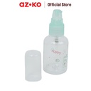 AZKO Ataru 50 ml Botol Cairan Spray Pet Printed Travel Bottle Wadah Hand Sanitizer Parfum Spray Serbaguna Perlengkapan Traveling