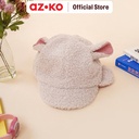 AZKO Ataru Topi Bonnet Anak Fur Dengan Bunny Ears - Pink Aksesoris Kepala Kids Bonnet Hat Topi Stylish Anak Lucu Aksesoris Fashion Anak