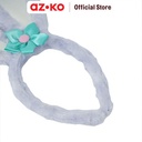 AZKO Ataru Bando Rabbit Ear - Biru Headband Aksesoris Rambut Bandana Wanita Women Accessories Hiasan Kepala