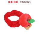 AZKO Ataru Bando Apple - Merah Headband Aksesoris Rambut Bandana Wanita Women Accessories Hiasan Kepala