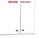 AZKO Fosa Kabinet Dinding Kamar Mandi 2 Pintu Dengan Cermin - Putih Organizer Serbaguna Rak Sabun Shampoo Tempat Peralatan Mandi Bathroom Wall Cabinet