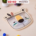 AZKO Ataru 19X19 cm Set 3 Pcs Plastik Pembungkus Makanan Zipper Indian packaging pembungkus makanan kantong pengemas food packing