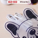 AZKO Ataru 14.5X16 cm Set 3 Pcs Plastik Pembungkus Makanan Zipper Dog packaging pembungkus makanan kantong pengemas food packing