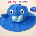 AZKO Ataru Topi Bucket Anak Shark - Biru aksesoris kepala kids bucket hat topi stylish anak lucu serbaguna aksesoris fashion anak