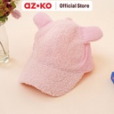 AZKO Ataru Topi Baseball Anak Fur - Pink aksesoris kepala fashionable kids hat topi lucu anak anak kid baseball cap
