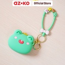 AZKO Ataru Gantungan Kunci Pouch Cute Animal Series Random key chain penanda kunci serbaguna key ring accessories