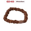 AZKO Ataru Set 5 Pcs Ikat Rambut Box Combination - Cokelat hair tie aksesoris karet rambut cewek iket rambut wanita