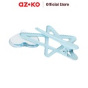 AZKO Ataru Set 2 Pcs Jepit Rambut Star Outline Gem - Biru/Ungu hair clip aksesoris jepitan cewek penjepit hiasan rambut wanita aksesori kepala