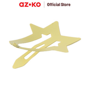 AZKO Ataru Set 3 Pcs Jepit Rambut Star Falling Summer - Cokelat hair clip aksesoris jepitan cewek penjepit hiasan rambut wanita aksesori kepala