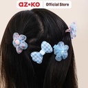 AZKO Ataru Set 10 Pcs Jepit & Ikat Rambut - Biru hair clip aksesoris jepitan cewek penjepit hiasan rambut wanita aksesori kepala