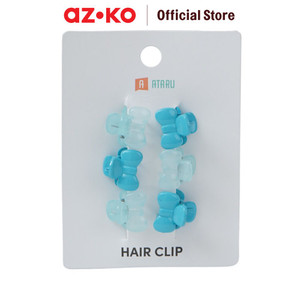 AZKO Ataru Set 6 Pcs Jepit Rambut Ribbon Mini Random hair clip aksesoris jepitan cewek penjepit hiasan rambut wanita aksesori kepala