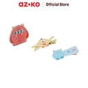 AZKO Ataru Set 3 Pcs Jepit Rambut Monster - Oranye hair clip aksesoris jepitan cewek penjepit hiasan rambut wanita aksesori kepala