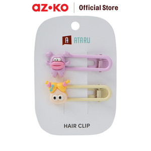 AZKO Ataru Set 2 Pcs Jepit Rambut Monster Girl Random hair clip aksesoris jepitan cewek penjepit hiasan rambut wanita aksesori kepala