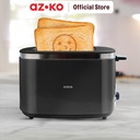 AZKO Kris Toaster Dengan Pattern Smiley - Hitam panggangan roti lapis pemanggang roti bread grill pembuat makanan