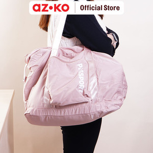 AZKO Passport Eloise Tas Duffle Lipat - Pink adult backpack tas punggung dewasa ransel gendong serbaguna