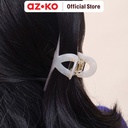AZKO Ataru Jepit Rambut Twisted Iridescent - Putih hair clip claw aksesoris jepitan cewek penjepit hiasan rambut wanita aksesori kepala