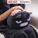 AZKO Ataru 30 cm Bantal Sofa Cat Round - Hitam cushion sofa aesthetic bantal dekorasi sofa bentuk kucing throw pillow couch