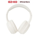 AZKO Ataru Headphone Bluetooth Bt037Nc - Krem Beige on ear headphones nirkabel headset telinga wireless aksesoris gadget
