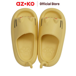 Ataru Ukuran 37/38 Sandal Wanita Slippers Cat - Kuning