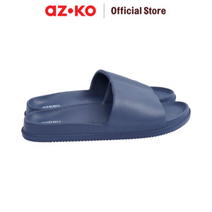 AZKO Ataru Sandal Basic Slides Unisex Slipper Sendal Kasual Outdoor Indoor Alas Kaki Cewek Cowok Stylish