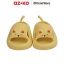 AZKO Ataru Sandal Anak Slippers Cat - Kuning Kid Slippers Sepatu Sandal Alas Kaki Sendal Santai Anak
