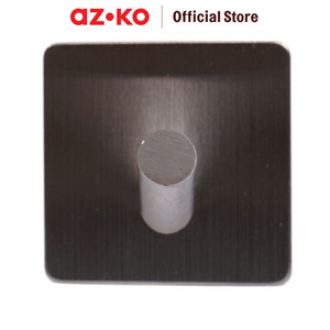 AZKO Stora Set 2 Pcs Gantungan Dinding Square Metal Pengait Multifungsi Tembok Clothes Hook Tempat Gantung Pakaian Barang Serbaguna