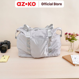 AZKO Passport Eloise Tas Duffle Lipat - Abu-Abu tas bahu stylish totebag serbaguna multifunctional bag tas travel praktis