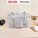 AZKO Passport Eloise Tas Duffle Lipat - Abu-Abu tas bahu stylish totebag serbaguna multifunctional bag tas travel praktis