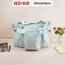 AZKO Passport Eloise Tas Duffle Lipat - Hijau foldable duffle bag tas belanja lipat hand carry bag tas traveling perlengkapan traveling