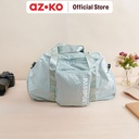 AZKO Passport Eloise Tas Duffle Lipat Dengan Kantong Sepatu - Hijau tas bahu stylish totebag serbaguna multifunctional bag tas travel praktis