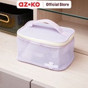 AZKO Passport Orugana Tas Organizer Rectangle - Ungu organizer bag perlengkapan traveling tas serbaguna pouch