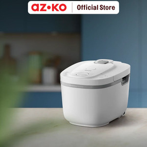 AZKO Philips 1.8 ltr Rice Cooker Hd4716/30 - Putih Hd4716/30 magic jar magic com penanak nasi alat masak beras elektronik dapur