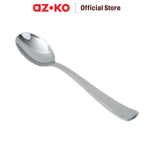 AZKO Kris Set 20 Pcs Sendok Makan Sekali Pakai - Silver table spoon food grade eating utensil sendok makan peralatan makan sekali pakai