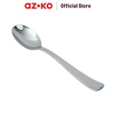 AZKO Kris Set 20 Pcs Sendok Makan Sekali Pakai - Silver table spoon food grade eating utensil sendok makan peralatan makan sekali pakai