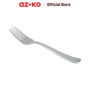 AZKO Kris Set 20 Pcs Garpu Makan Sekali Pakai - Silver table fork food grade eating utensil penusuk makanan peralatan makan