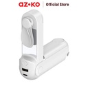 AZKO Apa Senter Portabel Dengan Kipas 2 In 1 - Putih flashlight emergency lamp portable fan kipas mini travel serbaguna