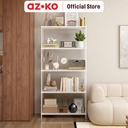 AZKO Masterspace 90X30X180 cm Rak Besi 5 Tingkat Perforated - Putih Storage Rack Metal Tempat Penyimpanan Serbaguna Rak Barang Organizer Gudang