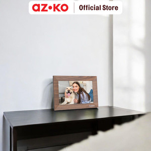 AZKO Forhom 8 Inch Bingkai Foto Digital Wifi Cf-802 Pigura Digital Frame Tempat Foto Pajangan Dekorasi Rumah Figura