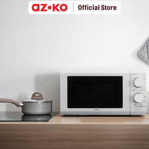 AZKO Kris 20 ltr Microwave Low watt - Putih Penghangat Pemanas Makanan Serbaguna Pemanggang Mikro Elektrik Food Heater Elektronik Dapur Perlengkapan Masak